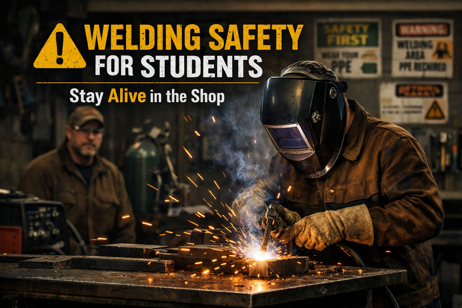 Welding Safety for Students: The Complete Guide to Staying Alive in the Shop