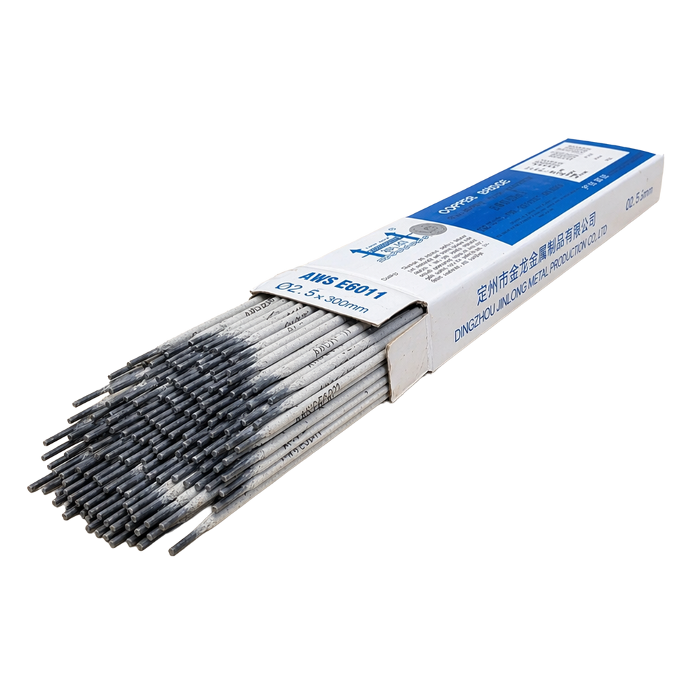 AWS E6011 3/32 in (2.4 mm), 5 lb (2.5 kg) Box Stick Welding Electrodes