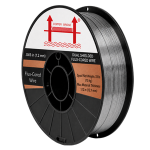 AWS E71T-1C .045 in (1.2 mm), 33 lb (15 kg) Spool, Dual Shielded Flux-Cored Wire
