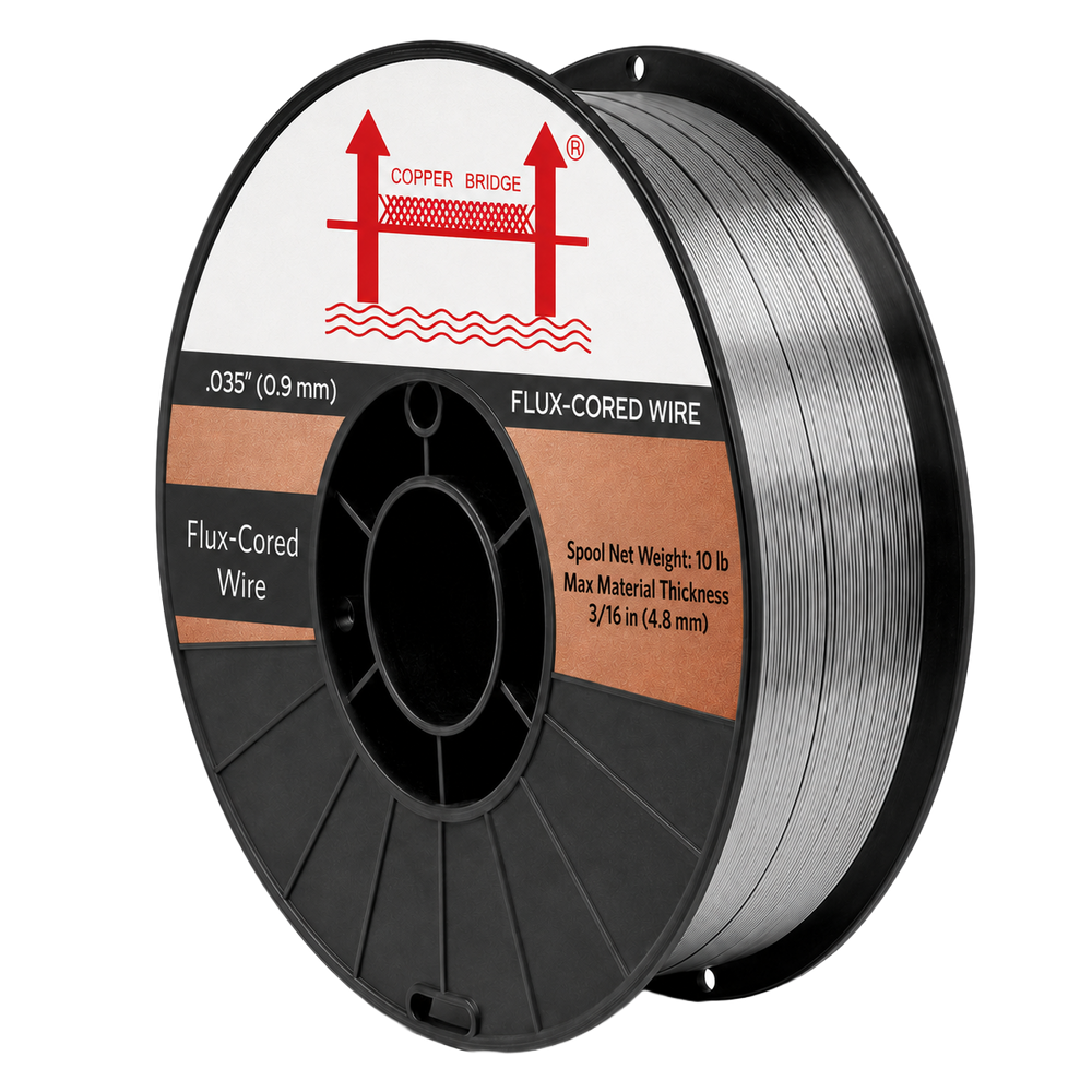 AWS E71T-GS 10 lb (5 kg) Spool Gasless Flux-Cored Wire "Innershield Style"