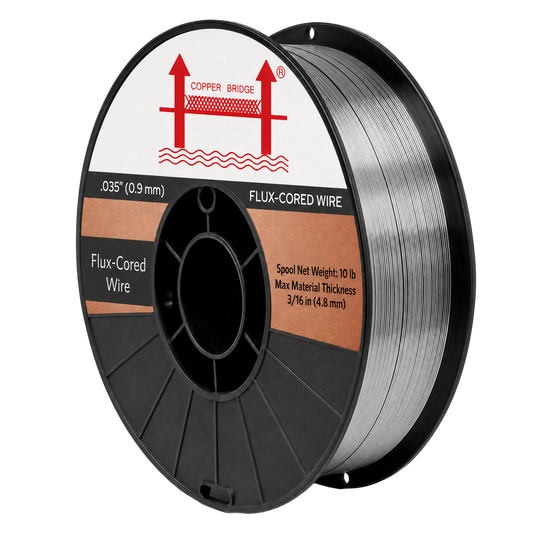 AWS E71T-GS 10 lb (5 kg) Spool Gasless Flux-Cored Wire "Innershield Style"