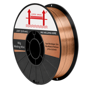 AWS ER70S-6 10 lb (5 kg) Spool Solid MIG Wire
