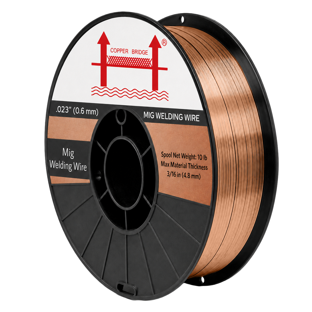AWS ER70S-6 10 lb (5 kg) Spool Solid MIG Wire