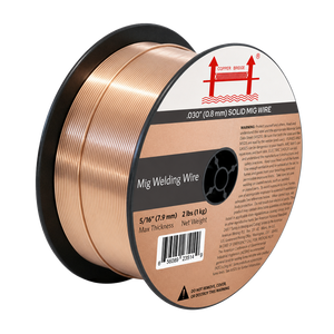 AWS ER70S-6 2 lb (1 kg) Spool Solid MIG Wire