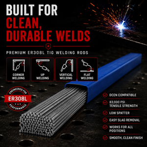 AWS ER308L 10 lb (5 kg) Pack Stainless TIG Welding Rods