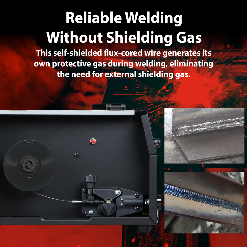 AWS E71T-GS 2 lb (1kg) Spool Gasless Flux-Cored Wire "Innershield Style"