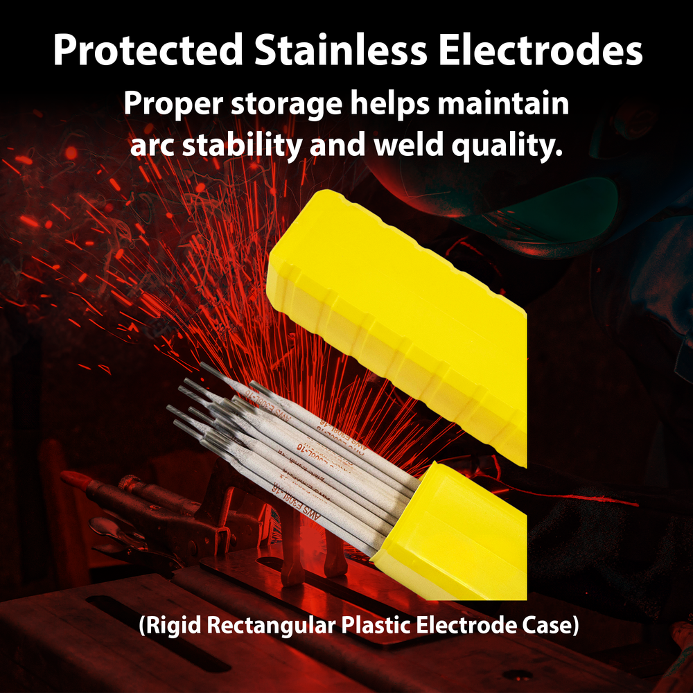 AWS E308L-16 3/32 in (2.5 mm), 2 lb Box Stainless Stick Electrodes