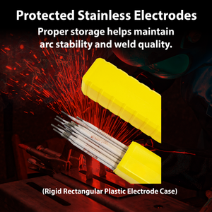AWS E308L-16 3/32 in (2.5 mm), 2 lb Box Stainless Stick Electrodes
