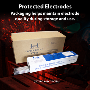 AWS E7018 1/8 in (3.2 mm), 11 lb (5 kg) Box Stick Welding Electrodes – Low Hydrogen, All Position, High Strength, AC/DC Compatible