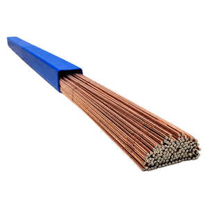 AWS ER70S-6 3/32 in (2.4 mm) 11 lb (5 kg) Pack TIG Welding Rods – High Deoxidizer, Smooth Flow, Mild Steel, DCEN